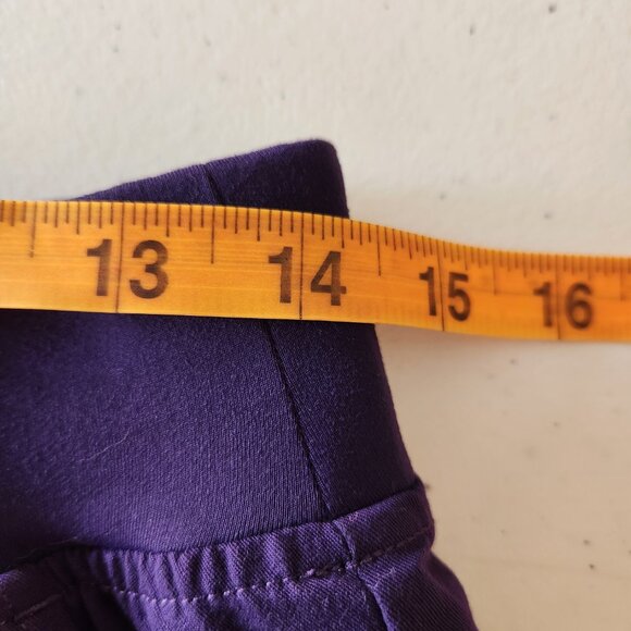 FIGS Zamora Jogger Scrub Pants Women’s Size M Purple Teal Drawstring - Picture 3 of 8